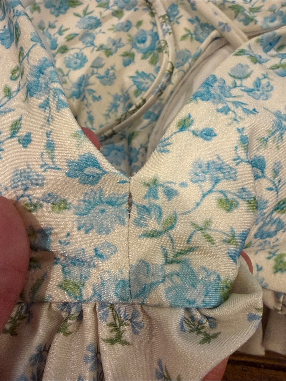 Chelsea & Violet Blue Floral Kids Bikini - Picture 3 of 3